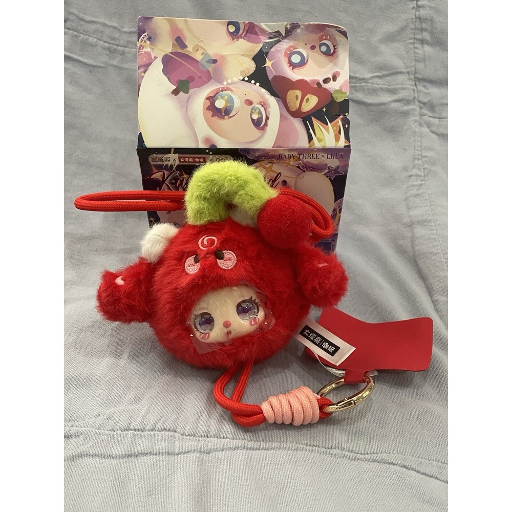 NEW Open Box Baby Three Γ Liila Kawaii Squad Box Figure Plush - Cherry Baa Baa